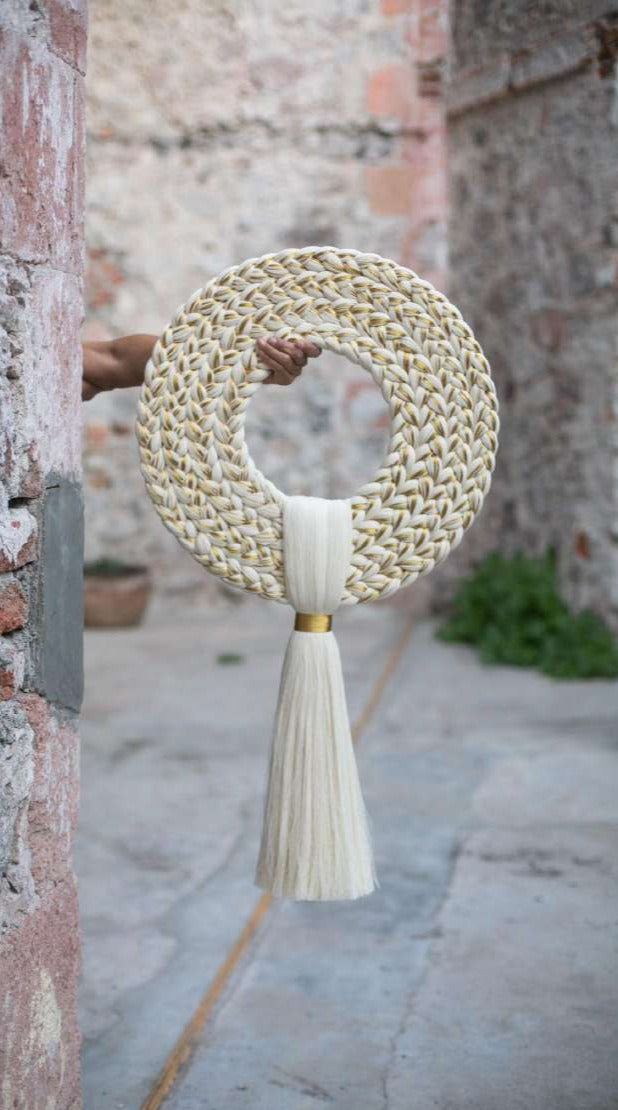Braided Tassel Wall Hanging